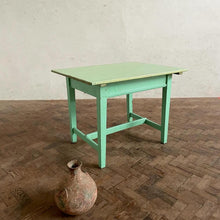 Load image into Gallery viewer, Green Painted French Provincial Table