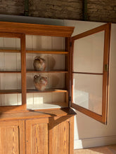 Load image into Gallery viewer, Large Antique Pine Glazed Dresser