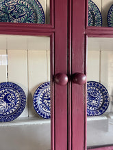 Load image into Gallery viewer, Antique Pine Glazed Kitchen Cabinet