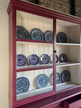 Load image into Gallery viewer, Antique Pine Glazed Kitchen Cabinet
