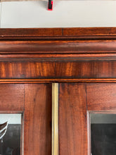 Load image into Gallery viewer, Regency Glazed Cabinet on Turned Legs