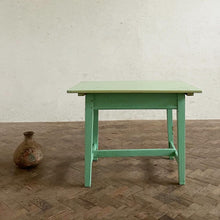 Load image into Gallery viewer, Green Painted French Provincial Table