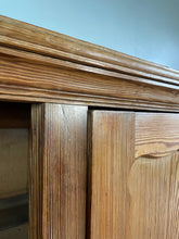 Load image into Gallery viewer, Large Antique Pine Sideboard