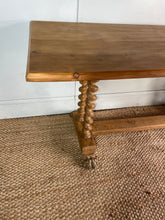 Load image into Gallery viewer, Barley Twist Slim Dining Table