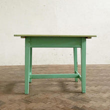 Load image into Gallery viewer, Green Painted French Provincial Table