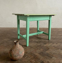 Load image into Gallery viewer, Green Painted French Provincial Table