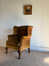Load image into Gallery viewer, Antique Wingback Armchair