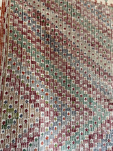 Load image into Gallery viewer, Large Cicim Kilim in muted red, blue, orange and green