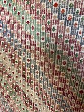 Load image into Gallery viewer, Large Cicim Kilim in muted red, blue, orange and green