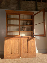 Load image into Gallery viewer, Large Antique Pine Glazed Dresser