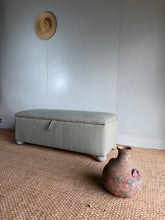Load image into Gallery viewer, Blanket Box on Covered Bun Feet