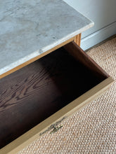 Load image into Gallery viewer, Edwardian Marble Topped Cabinet