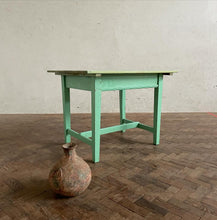 Load image into Gallery viewer, Green Painted French Provincial Table