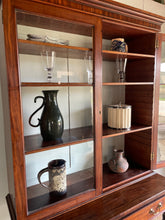 Load image into Gallery viewer, Regency Glazed Cabinet on Turned Legs