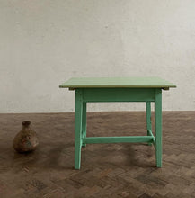 Load image into Gallery viewer, Green Painted French Provincial Table