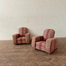 Load image into Gallery viewer, Art Deco Arm Chairs