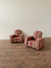 Load image into Gallery viewer, Art Deco Arm Chairs