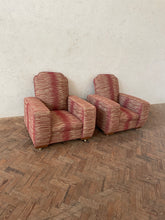 Load image into Gallery viewer, Art Deco Arm Chairs