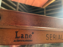 Load image into Gallery viewer, Vintage American Faux Bamboo and Glass Side Tables