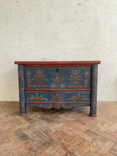 Load image into Gallery viewer, Hungarian Marriage Chest on Raised Legs