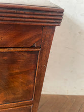 Load image into Gallery viewer, Georgian Mahogany Bow Fronted Chest of Drawers
