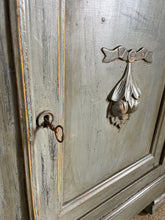 Load image into Gallery viewer, Antique French Sideboard - Painted in a Blue / Grey