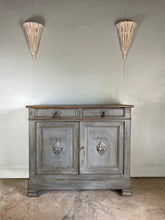 Load image into Gallery viewer, Antique French Sideboard - Painted in a Blue / Grey