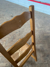 Load image into Gallery viewer, Set of Six Vintage Rush Seated Chairs *ON HOLD*