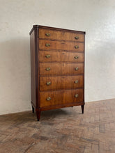 Load image into Gallery viewer, 19th Century Dutch Walnut Tallboy Chest of Drawers
