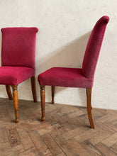 Load image into Gallery viewer, Set of Four, 1940s Oak Dining Chairs - for recovering