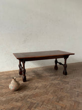 Load image into Gallery viewer, Early 20th Century Walnut Refectory Dining Table