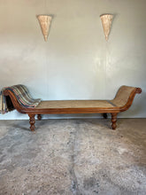 Load image into Gallery viewer, Large Indian Cane Day Bed