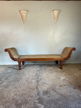 Load image into Gallery viewer, Large Indian Cane Day Bed
