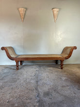 Load image into Gallery viewer, Large Indian Cane Day Bed