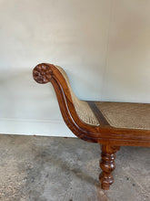 Load image into Gallery viewer, Large Indian Cane Day Bed
