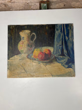 Load image into Gallery viewer, Still Life - French  Oil on Board