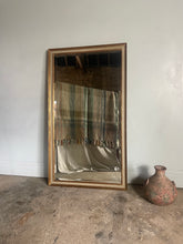 Load image into Gallery viewer, Large Gold Framed Vintage Mirror