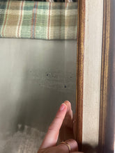 Load image into Gallery viewer, Large Gold Framed Vintage Mirror