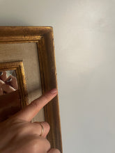 Load image into Gallery viewer, Large Gold Framed Vintage Mirror