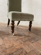 Load image into Gallery viewer, Small Victorian Bedroom Chair