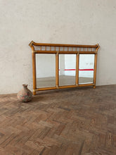 Load image into Gallery viewer, Very Large Triptych Bamboo Mirror