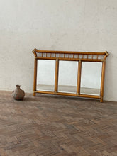 Load image into Gallery viewer, Very Large Triptych Bamboo Mirror