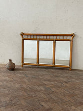 Load image into Gallery viewer, Very Large Triptych Bamboo Mirror
