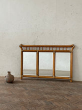 Load image into Gallery viewer, Very Large Triptych Bamboo Mirror