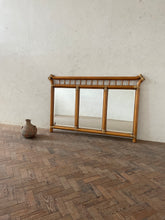 Load image into Gallery viewer, Very Large Triptych Bamboo Mirror