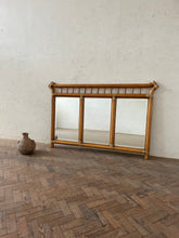 Load image into Gallery viewer, Very Large Triptych Bamboo Mirror