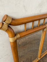 Load image into Gallery viewer, Very Large Triptych Bamboo Mirror