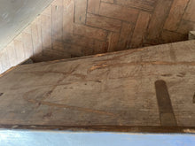 Load image into Gallery viewer, Large Blue Floral Hungarian Marriage Chest