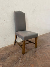 Load image into Gallery viewer, A Set of Eight Oak Dining Chairs - for recovering
