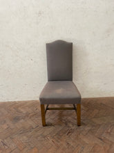 Load image into Gallery viewer, A Set of Eight Oak Dining Chairs - for recovering